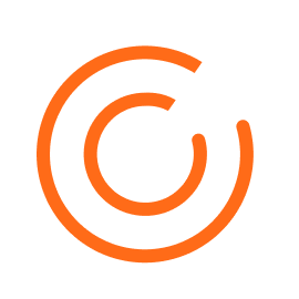 An orange radar icon with three concentric circular lines and a white sweeping beam extending from the center, set against a light gray background.